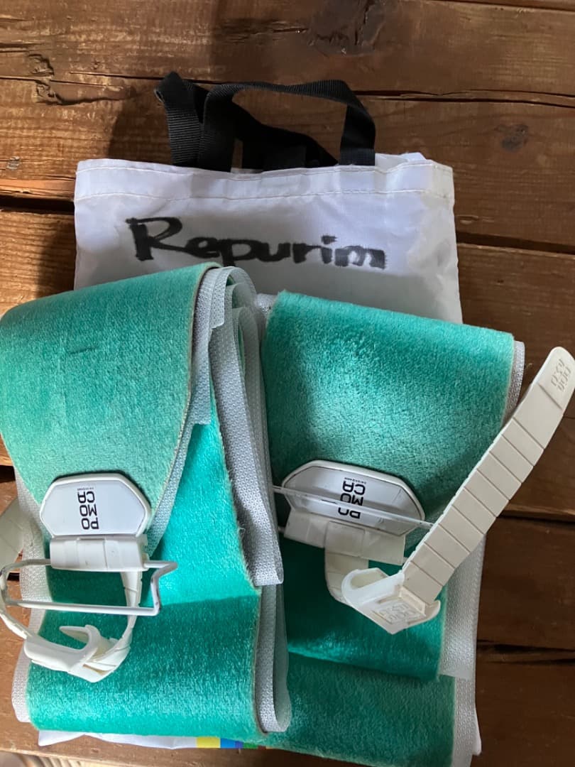 テレマークスキー板　ブルーモリス Repurim　160㎝　ビンディング付