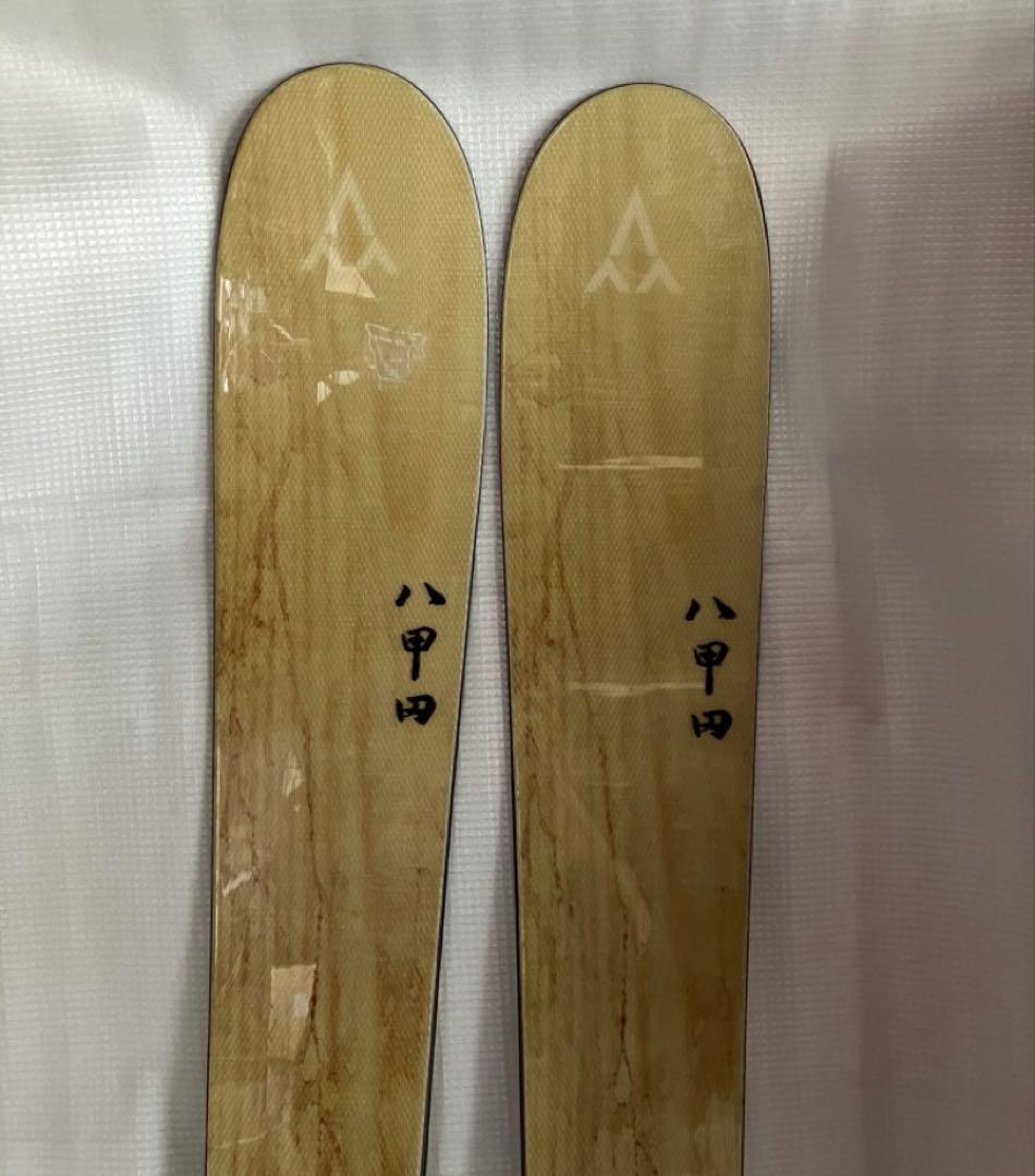 テレマークスキー板　ブルーモリス Repurim　160㎝　ビンディング付