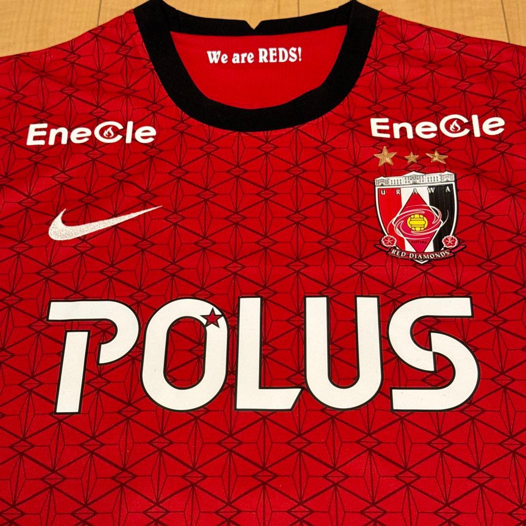 半額 新品 浦和レッズ 平川忠亮 引退試合 優勝記念 ユニフォーム Lサイズ
