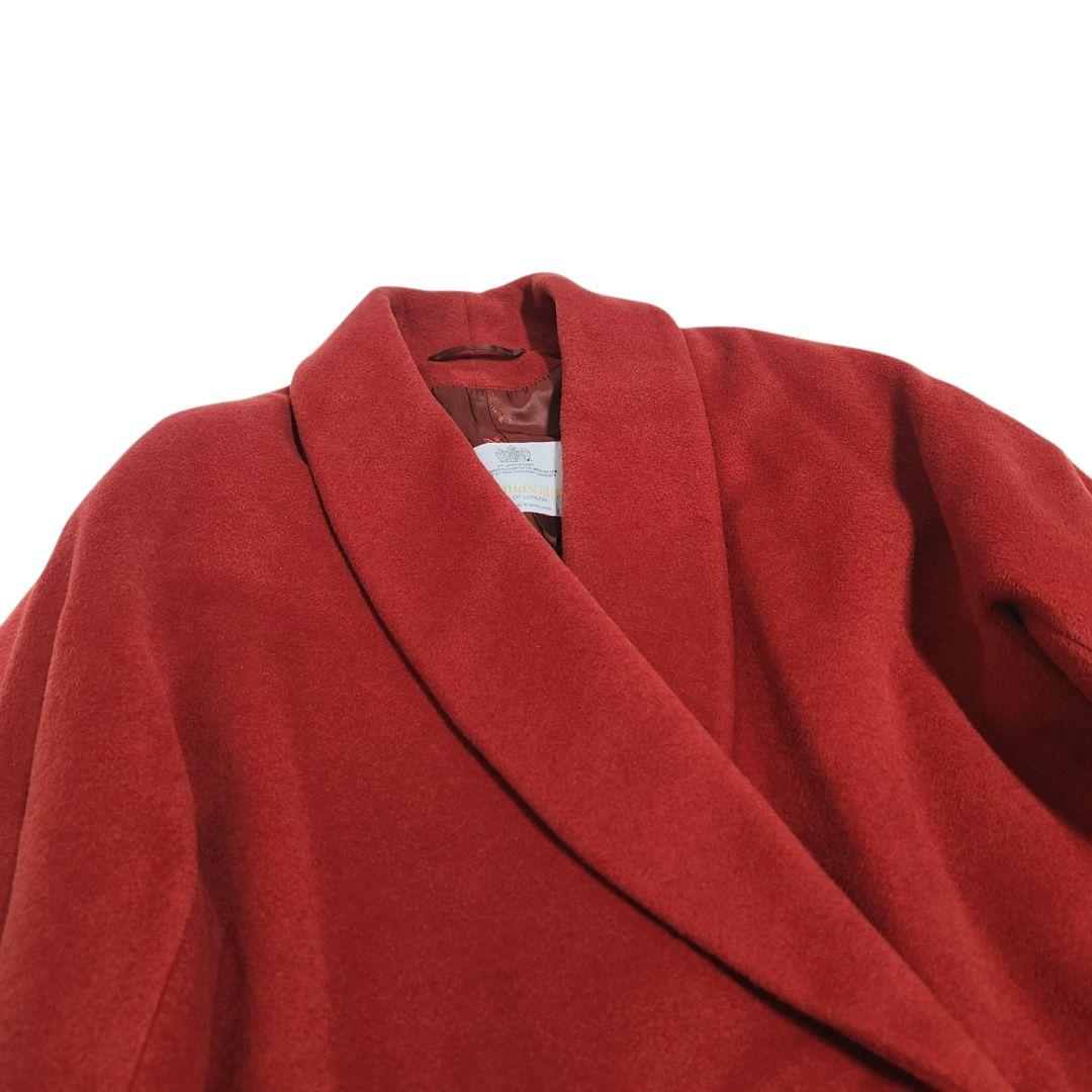 【英国製】Aquascutum ヴィンテージ 90's チェスターコート 大きめ