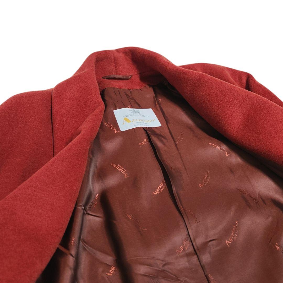 【英国製】Aquascutum ヴィンテージ 90's チェスターコート 大きめ