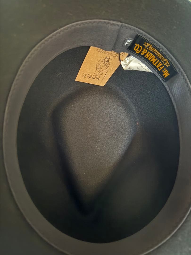 【ミスターファットマン】Mr.FATMAN ハット ブラック