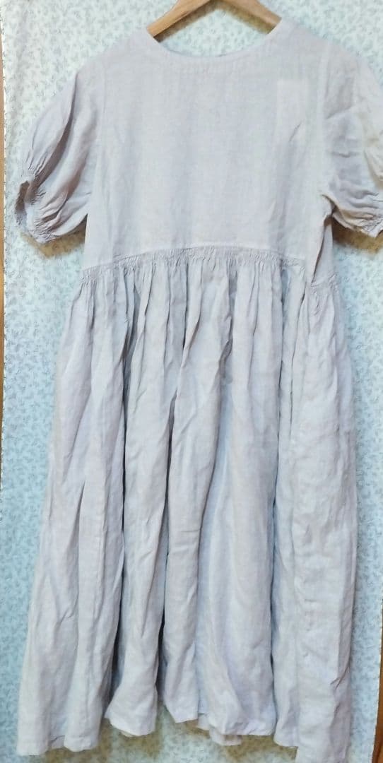 ネストローブ　リネン　ワンピース