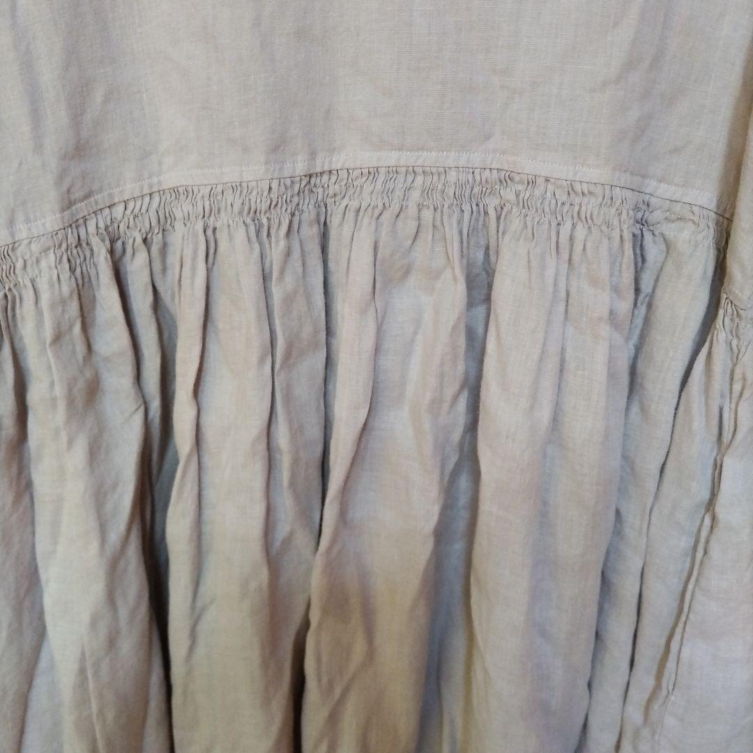 ネストローブ　リネン　ワンピース