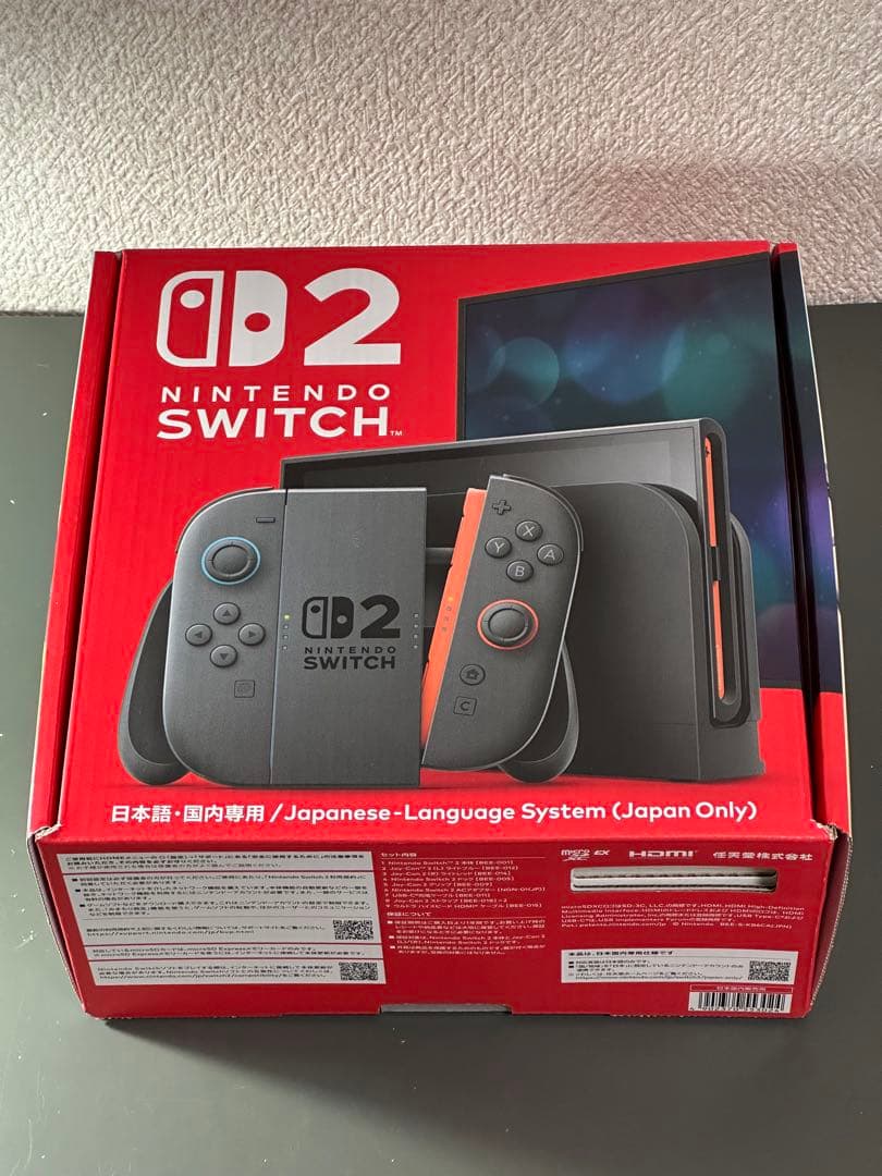 Nintendo Switch 2 本体 日本語専用【新品・未開封】
