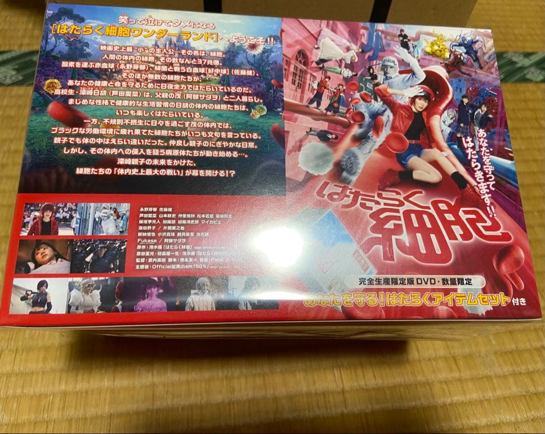 【即購入OK】映画 はたらく細胞 完全生産限定版・DVD・数量限定 未開封