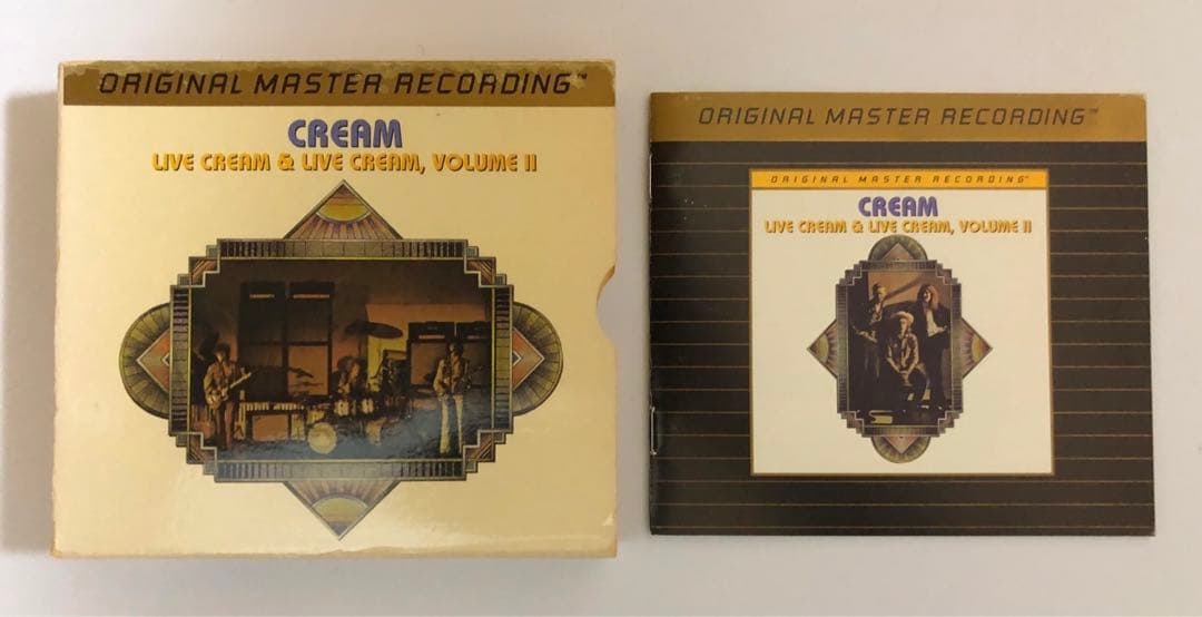 【希少モービルフィデリティー盤CD】クリーム　ライブ・クリーム I & II