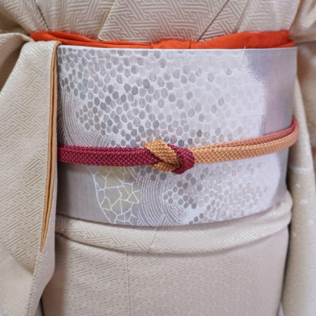 訪問着　4点フルセット432七五三 お宮参り 卒業式　入学式　汕頭刺繍　小柄な方