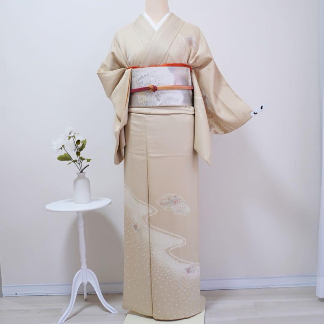 訪問着　4点フルセット432七五三 お宮参り 卒業式　入学式　汕頭刺繍　小柄な方