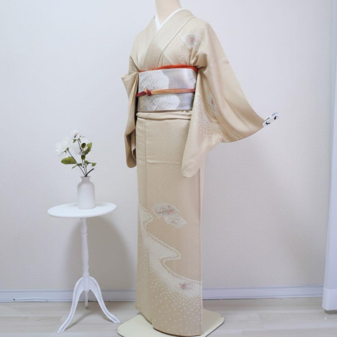 訪問着　4点フルセット432七五三 お宮参り 卒業式　入学式　汕頭刺繍　小柄な方