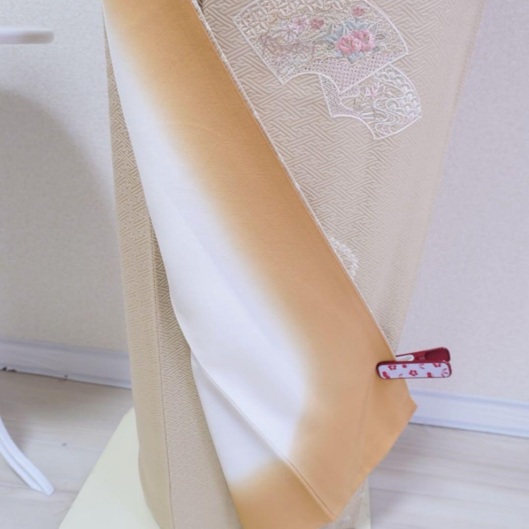 訪問着　4点フルセット432七五三 お宮参り 卒業式　入学式　汕頭刺繍　小柄な方