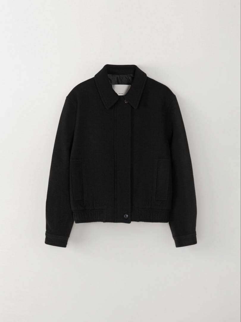 ジャケット・アウター OHOTORO Mannish Wool Blouson Black
