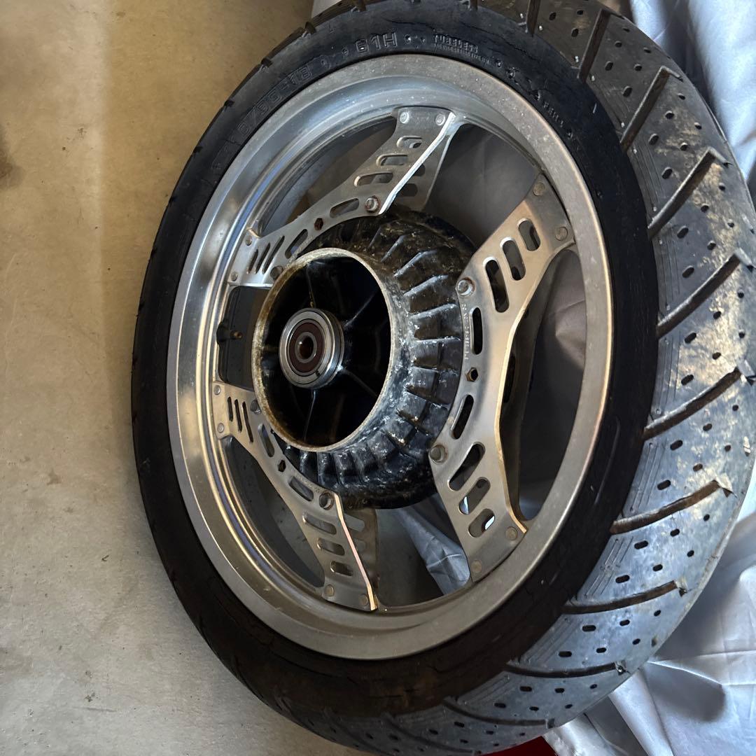 CBX400F ワイドホイール