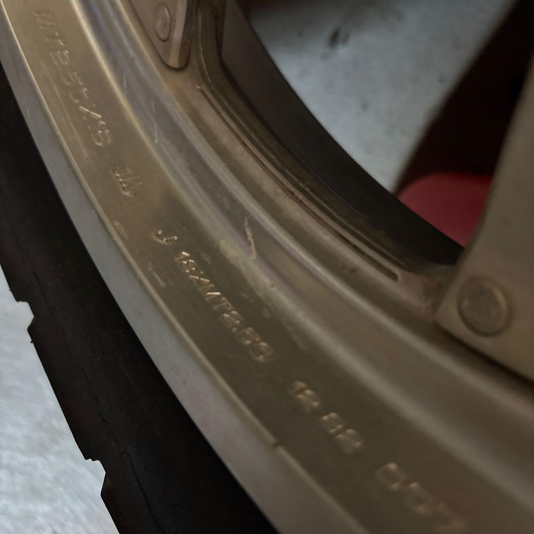 CBX400F ワイドホイール