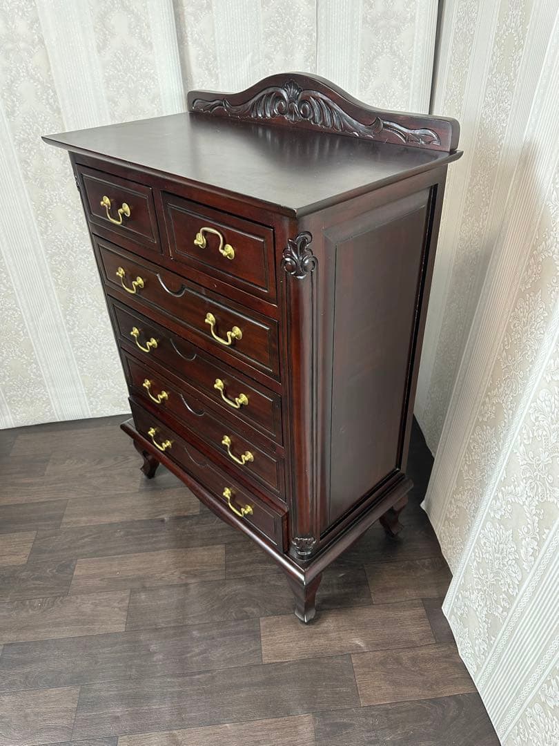 定価¥120,000 Cecilene セシレーヌシリーズアンティーク風チェスト