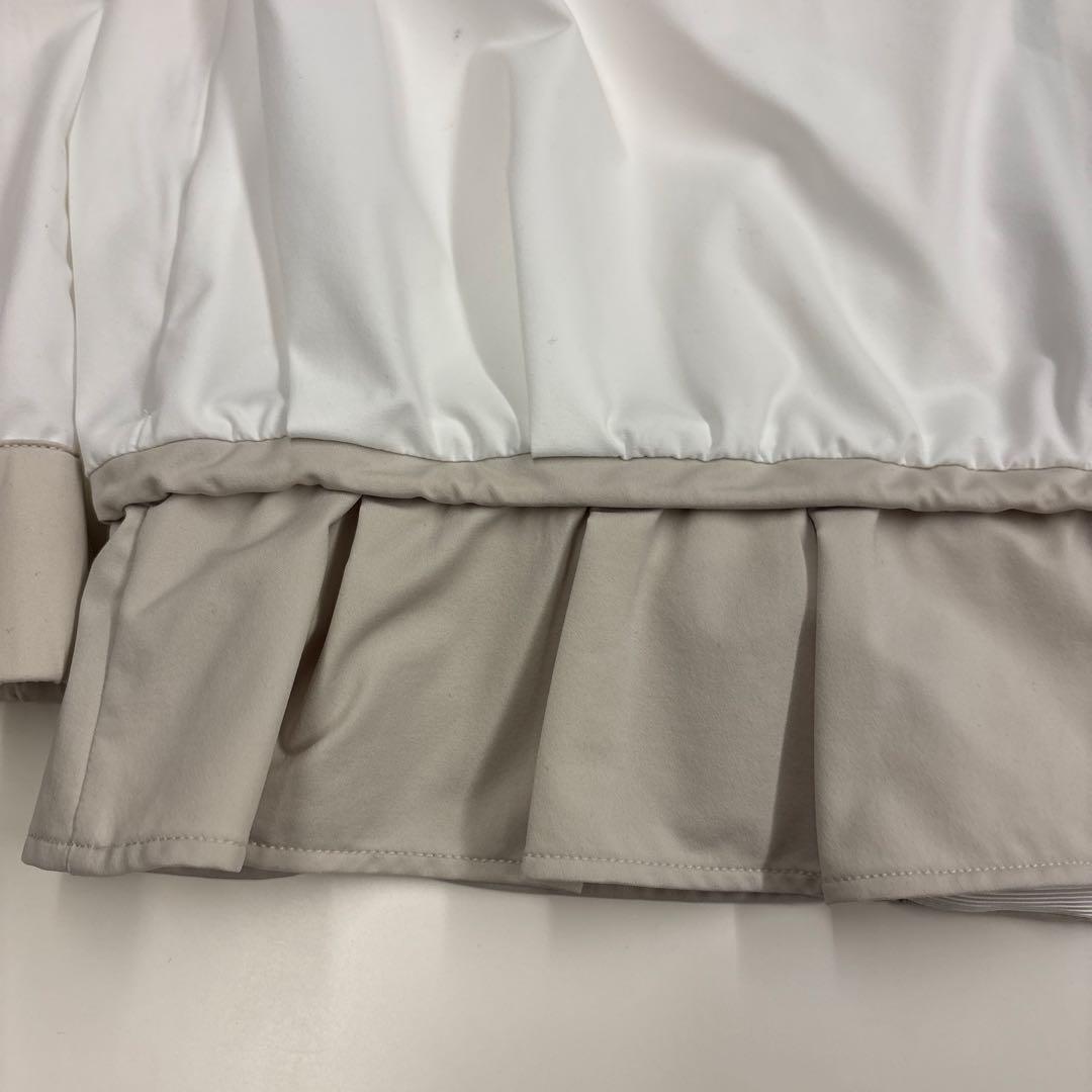 Y*o様 LANVIN SPORT スタンドカラー ジャケット M ホワイト/ベ