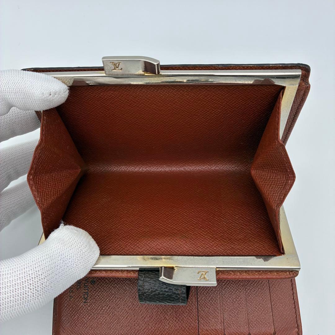 ルイヴィトン　ポルトモネ　ビエ　ヴィエノワ　モノグラム　がま口財布