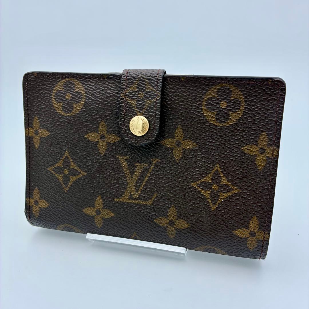 ルイヴィトン　ポルトモネ　ビエ　ヴィエノワ　モノグラム　がま口財布
