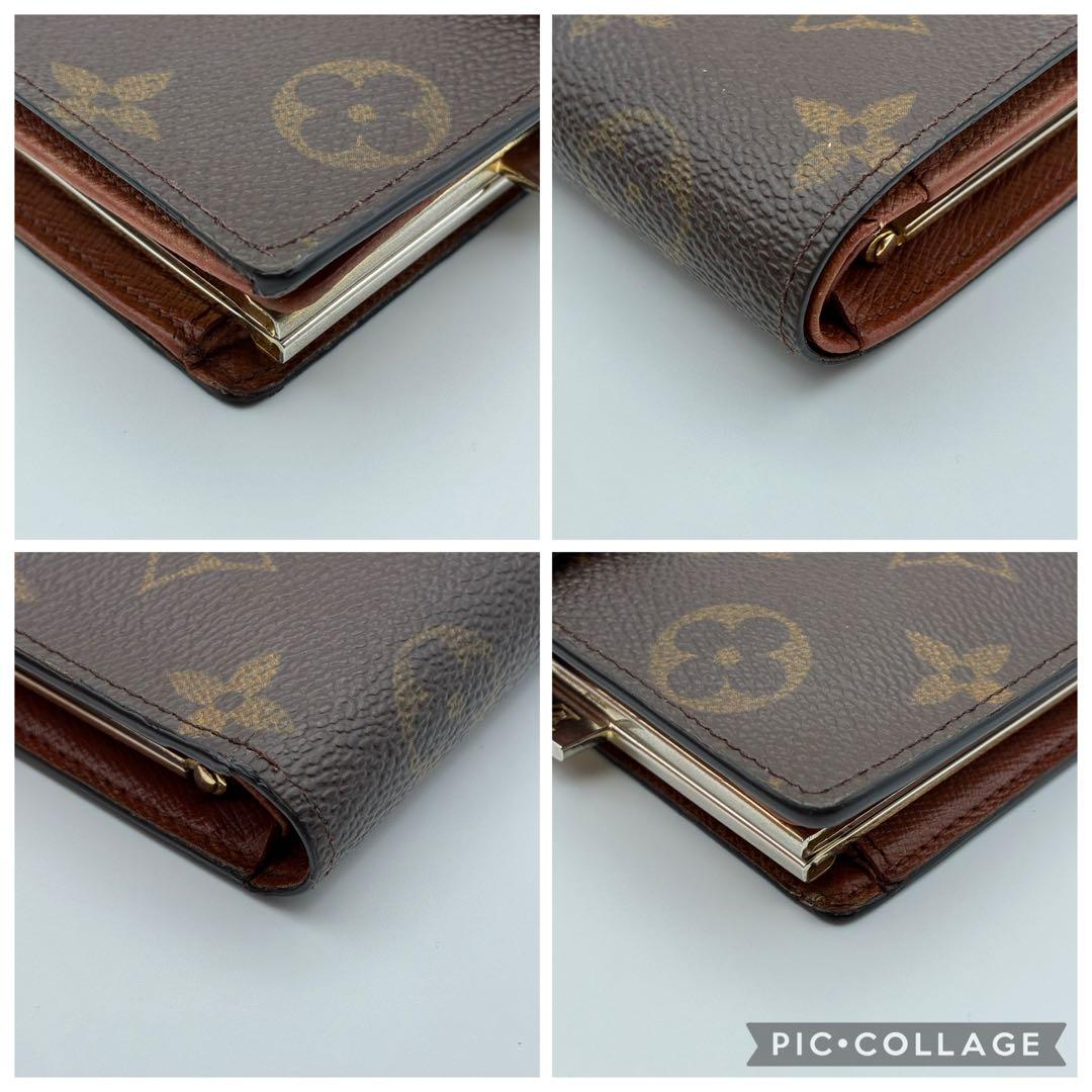 ルイヴィトン　ポルトモネ　ビエ　ヴィエノワ　モノグラム　がま口財布