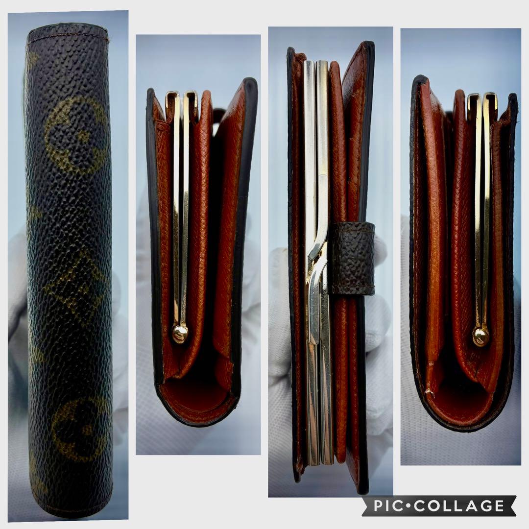 ルイヴィトン　ポルトモネ　ビエ　ヴィエノワ　モノグラム　がま口財布