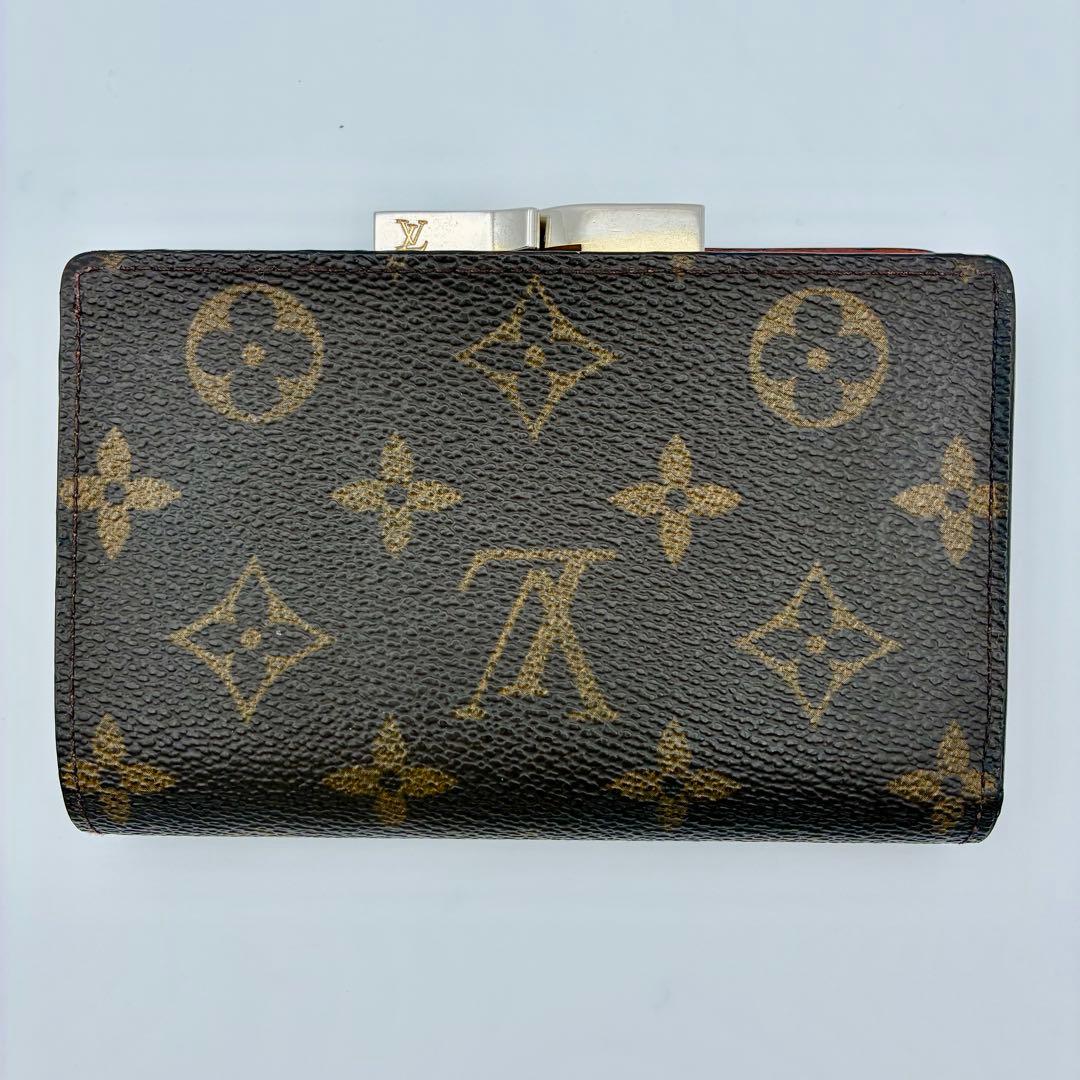 ルイヴィトン　ポルトモネ　ビエ　ヴィエノワ　モノグラム　がま口財布