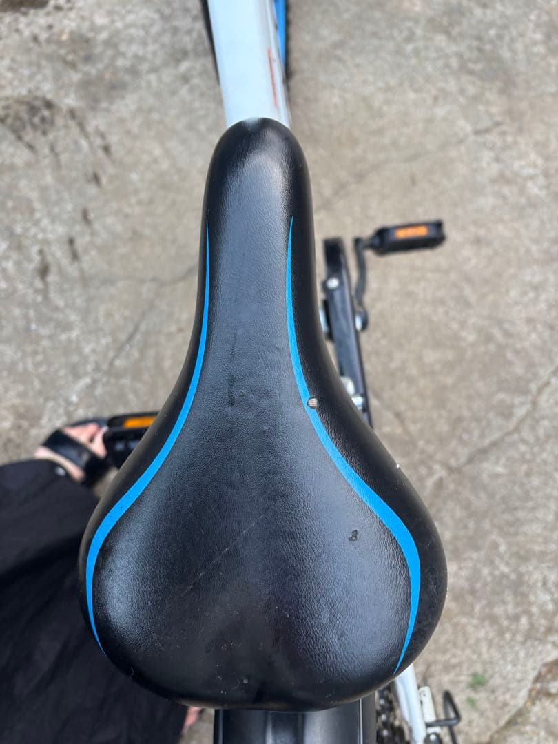 GOSPORT ジュニアスポーツ自転車 ホワイト/ブルー　26インチ