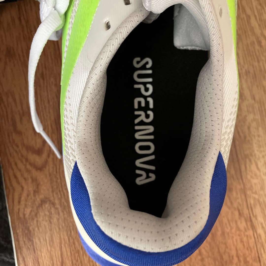 adidas Supernova 260mm ホワイト/グリーン/ブルー