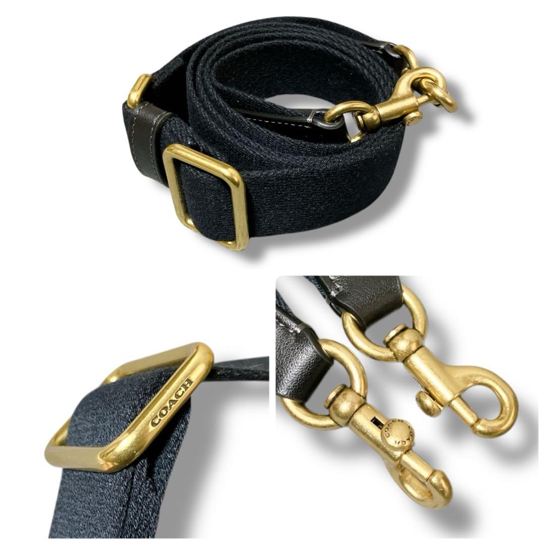 コーチ 良品 2way レキシー 日本限定 カーゴトート26 ブラック 刺繍