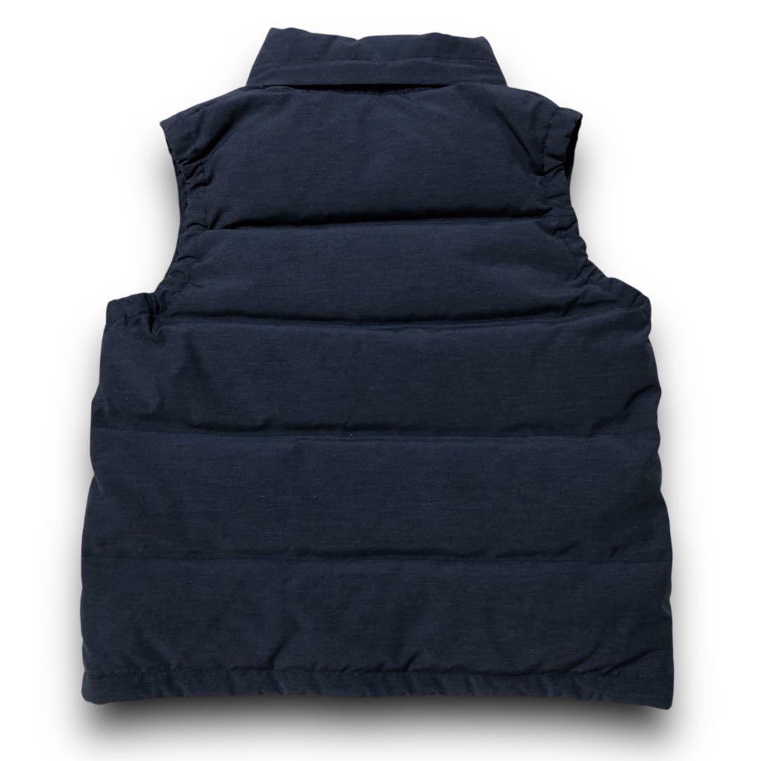 美品‼️ダントン ダウンベスト フード付き ネイビー 36