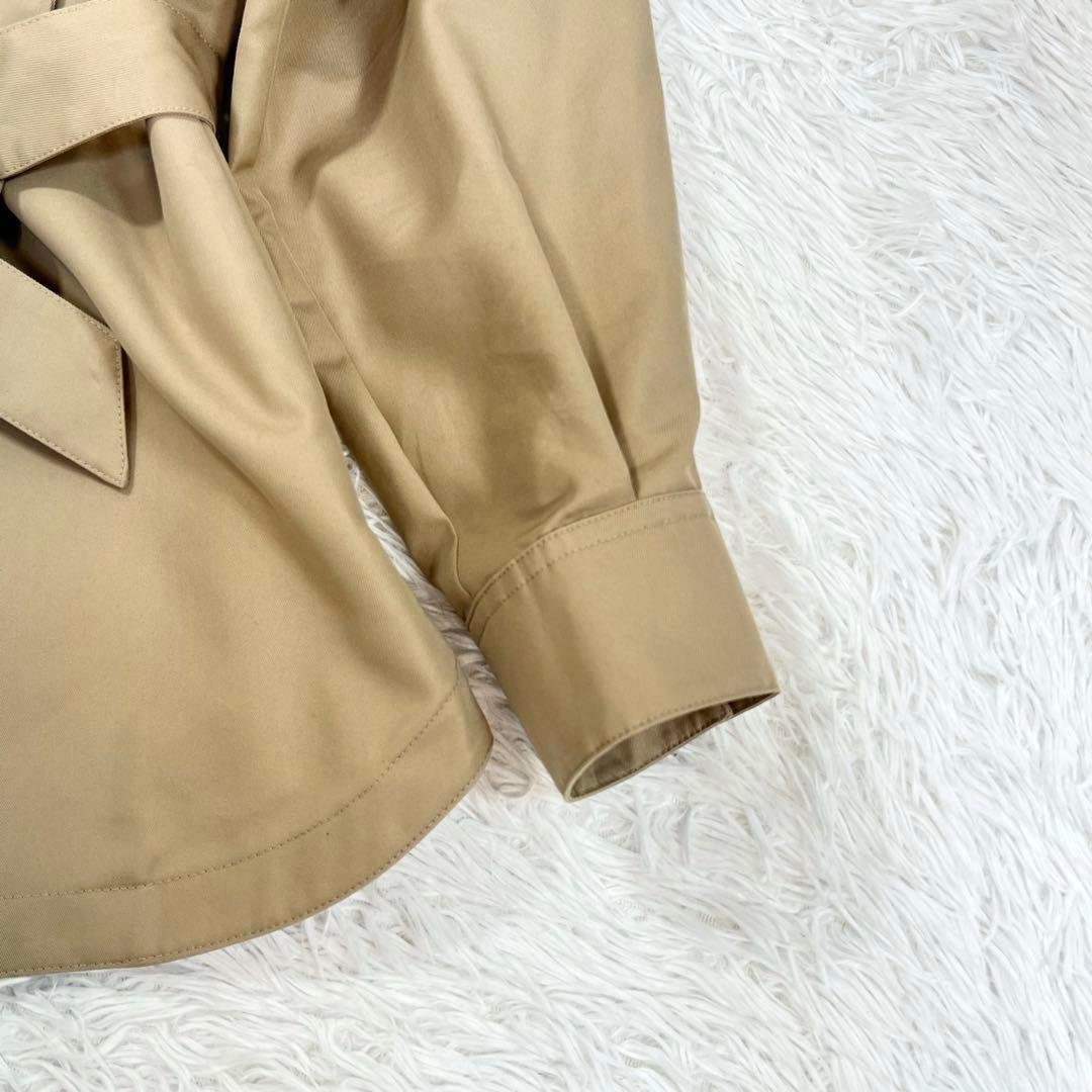 美品♡PLST リラクシーショートトレンチコート　ベルテッド　ドルマンスリーブ