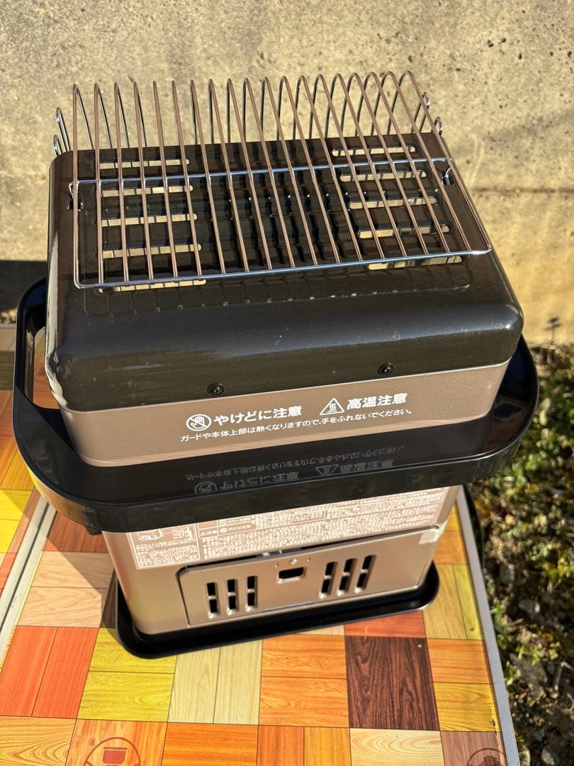 イワタニカセットガスストーブ、デカ暖。