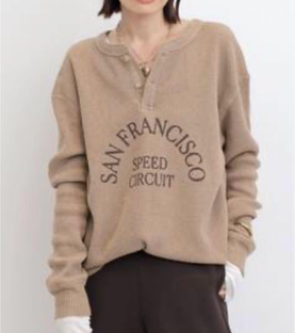 トップス GOOD GRIEF SFSC PRINTED HENL