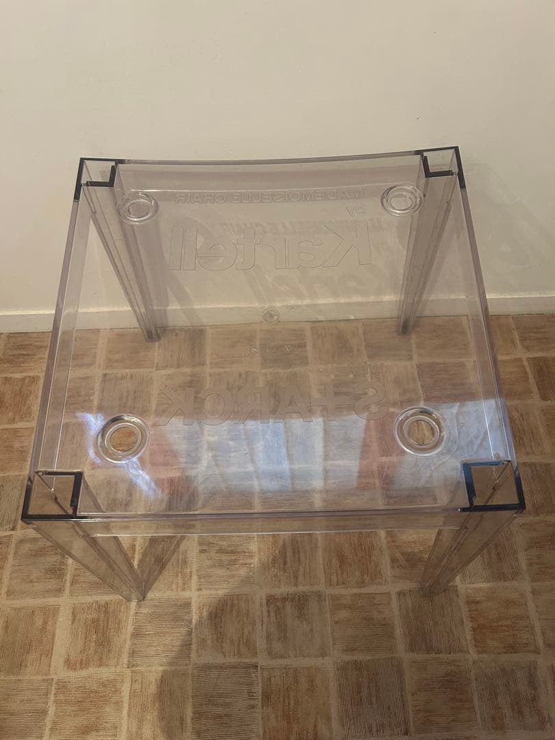 最終価格　Kartell チェア　マドモアゼル　下のみ　ファブリックなし