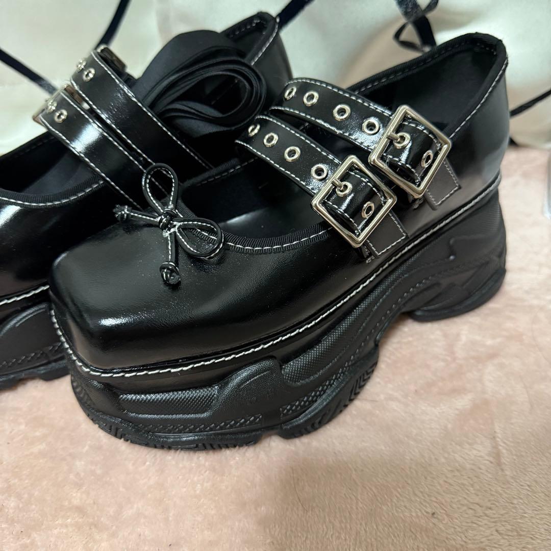 新品jouetie スニーカーソールバレエシューズ