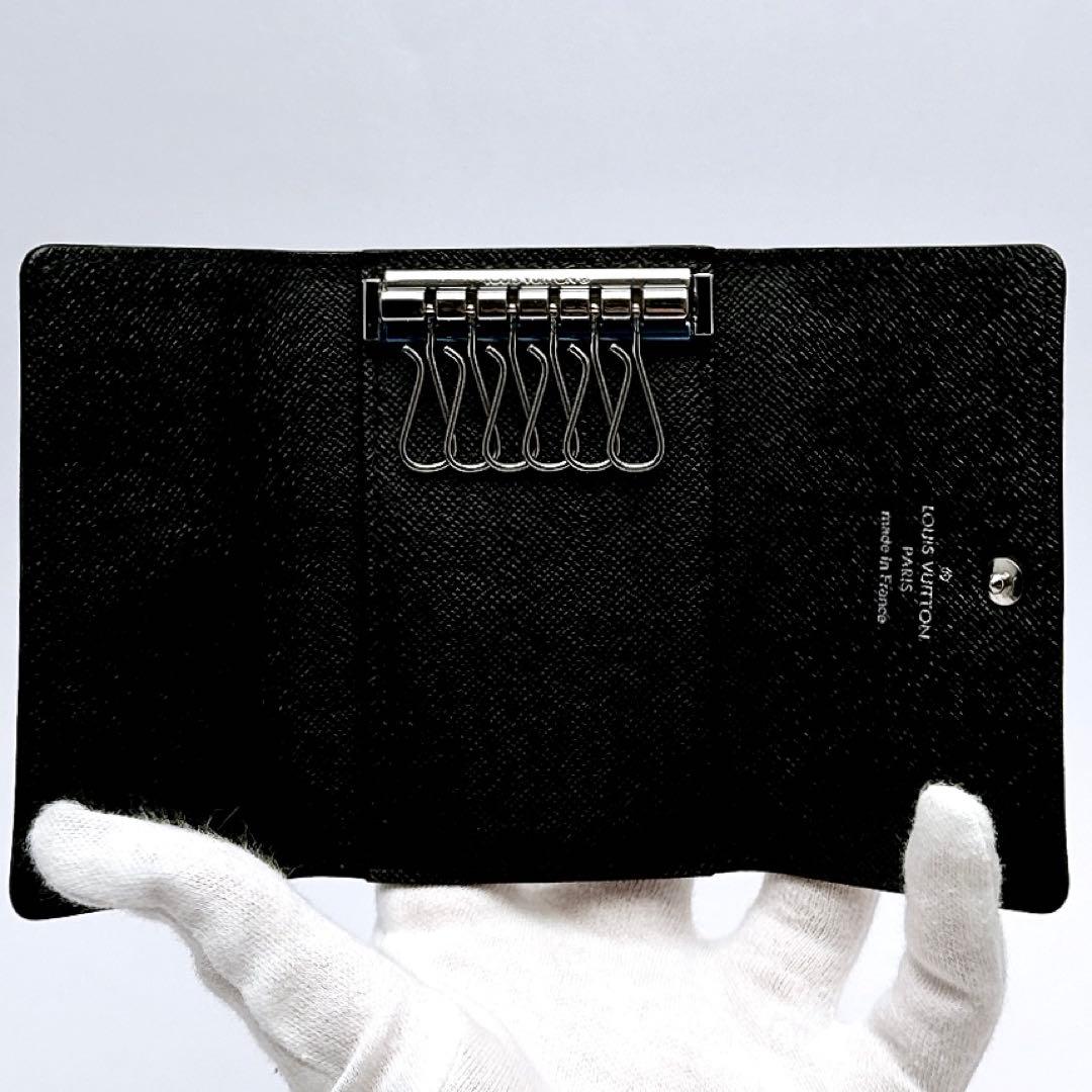 新品未使用　ルイヴィトン　ミュルティクレ　キーケース　ダミエ　グラフィット　黒