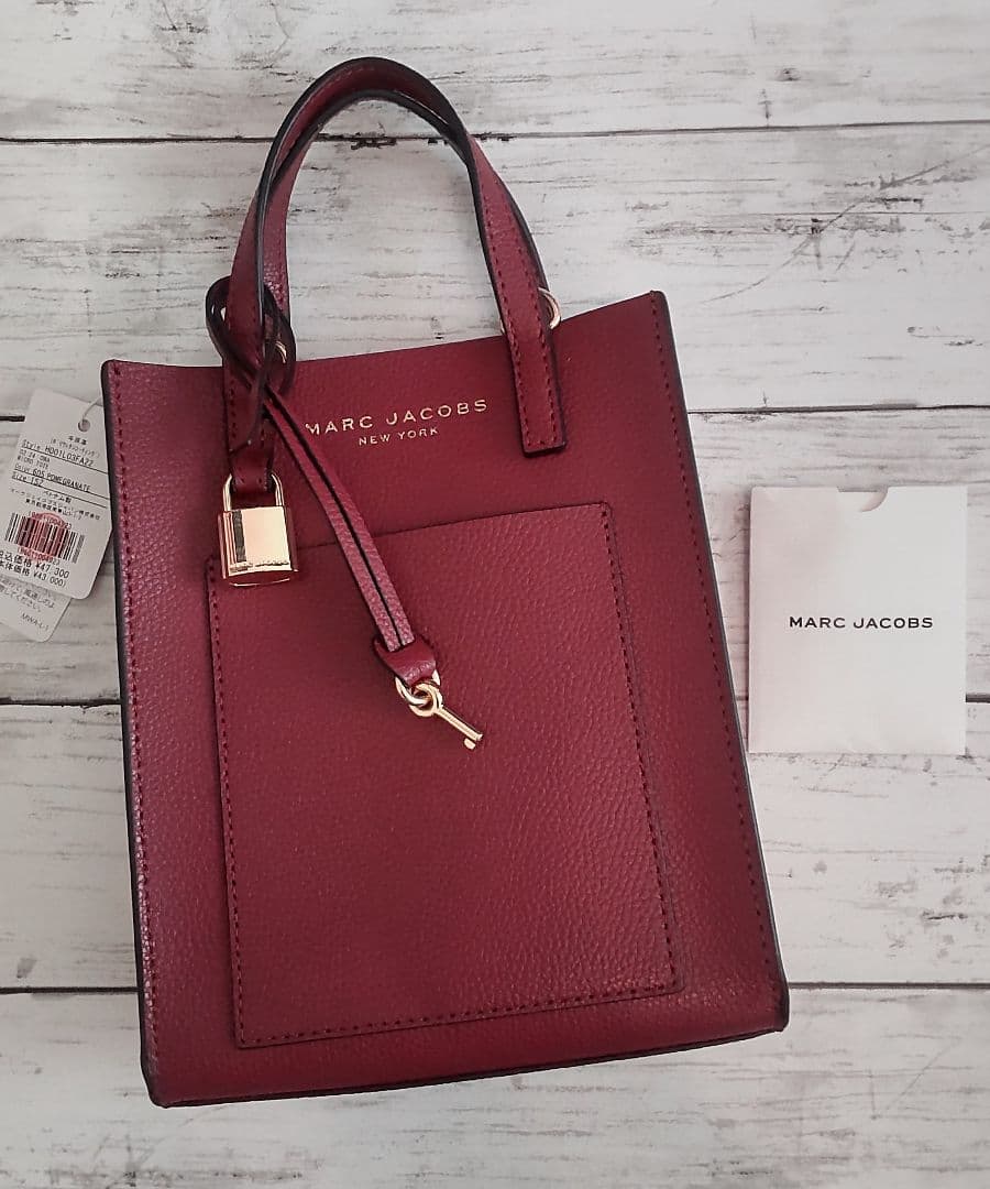 新品未使用　MARC JACOBS バーガンディ ショルダーバッグ