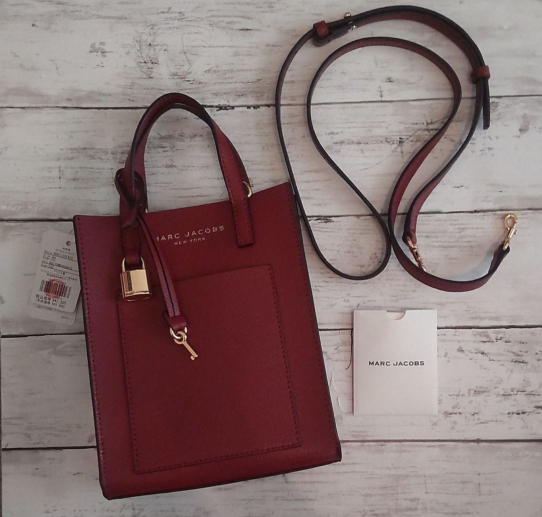 新品未使用　MARC JACOBS バーガンディ ショルダーバッグ