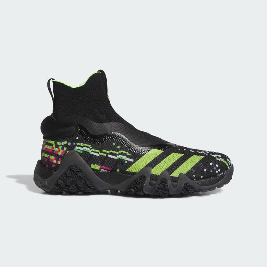 adidasアディダスゴルフシューズ　コードカオス レースレス グリッチ