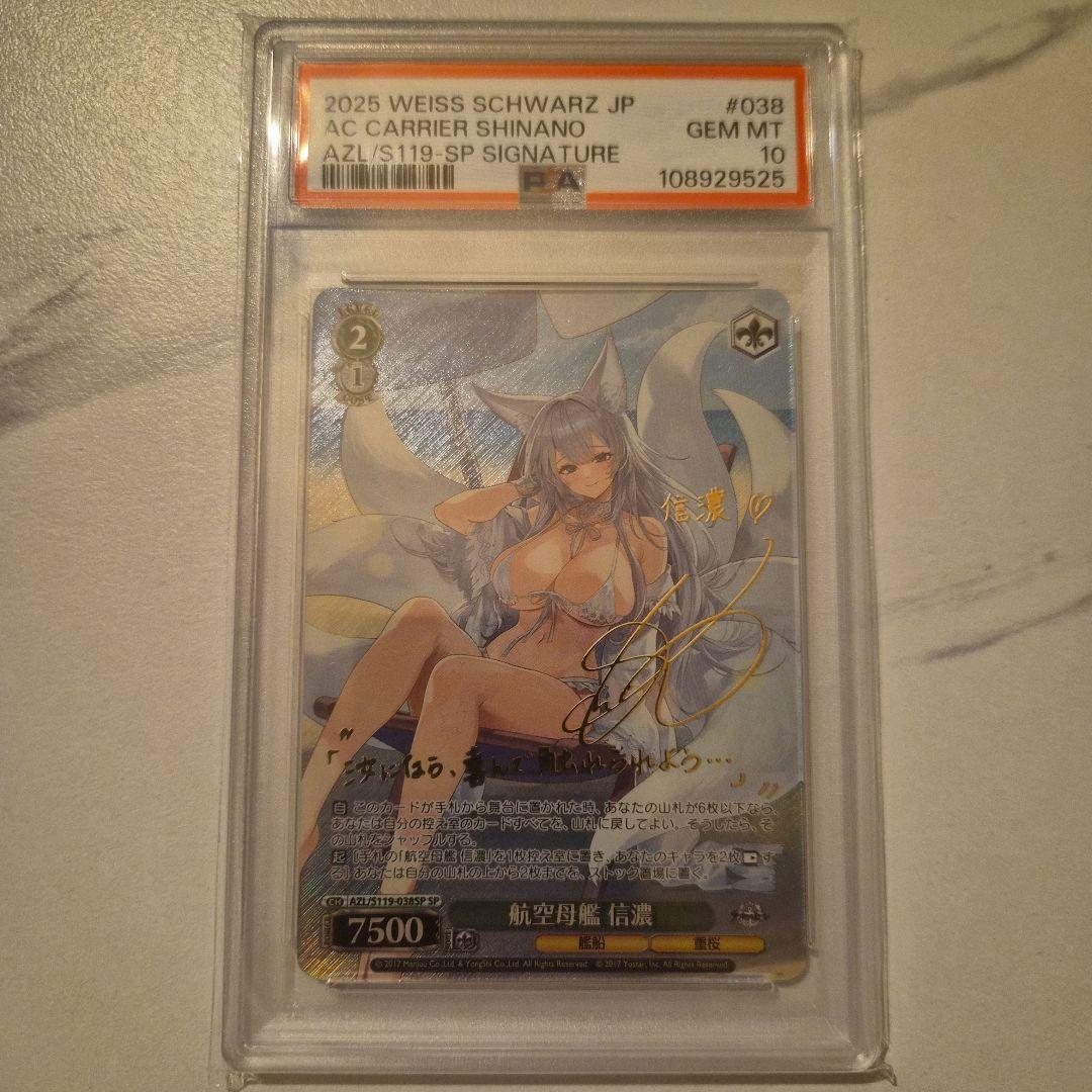 [PSA10] 航空母艦　信濃　サイン