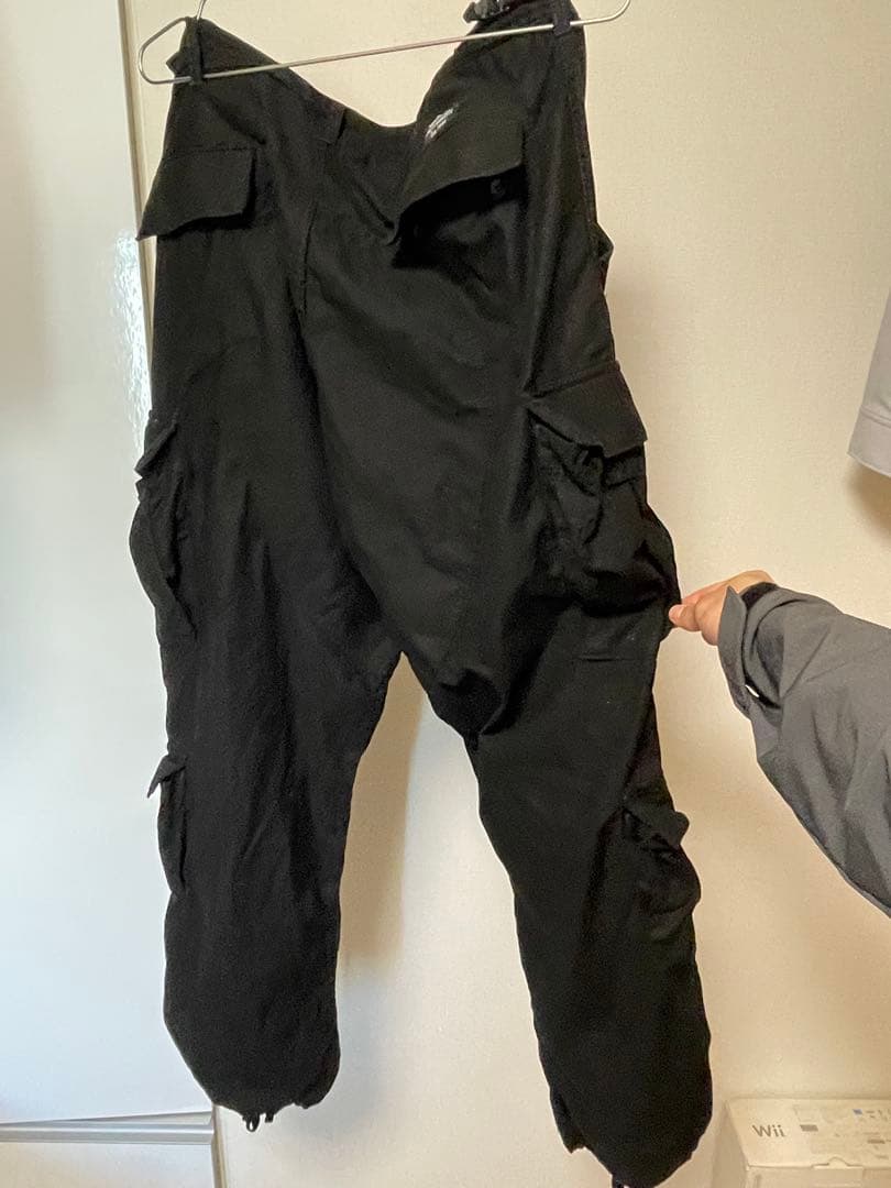 Supreme シュプリーム カーゴパンツ ブラック サイズ34