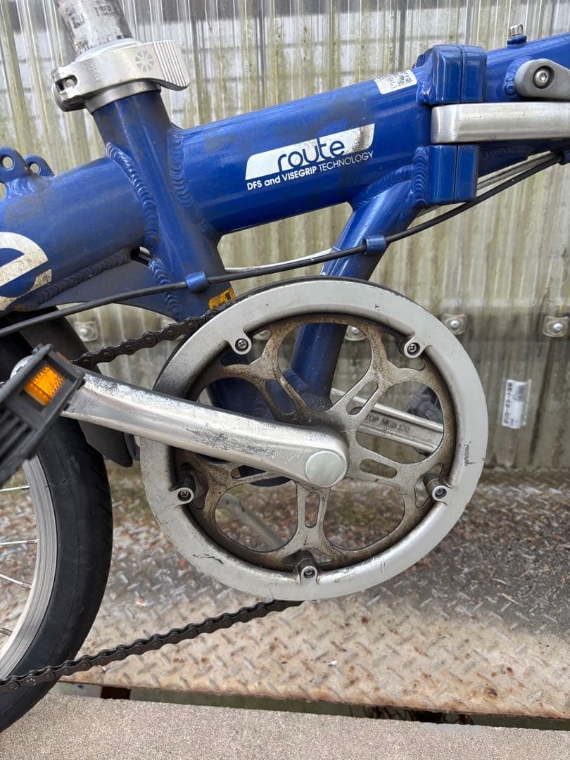 DAHON ROUTE 20インチ アルミ 7段変速　折り畳み自転車 ダホン