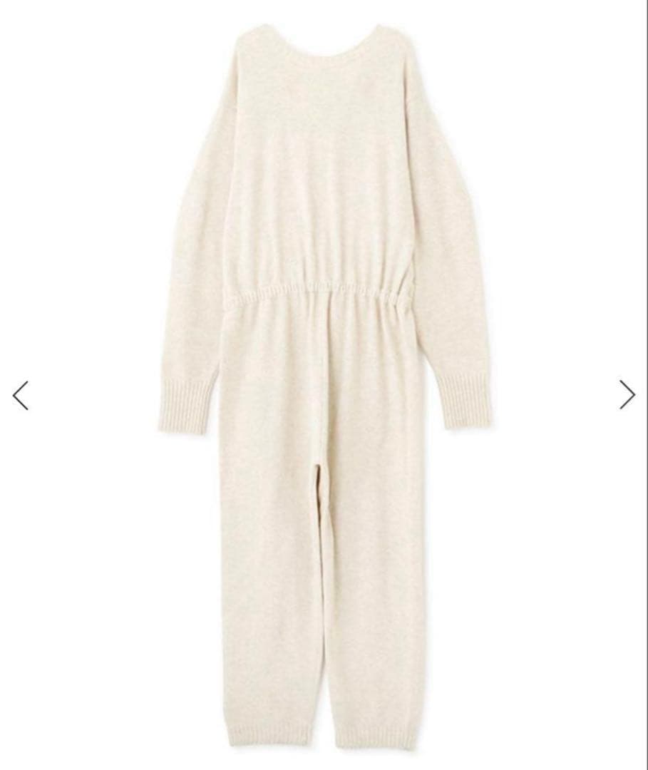 etreエトレ Vネックニットオールインワン