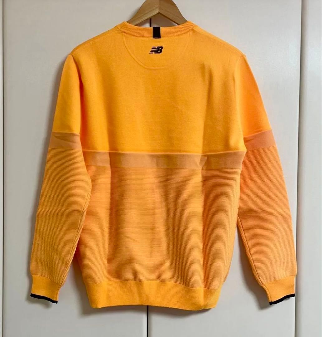 new balance ATHLETIC オレンジセーター(M)