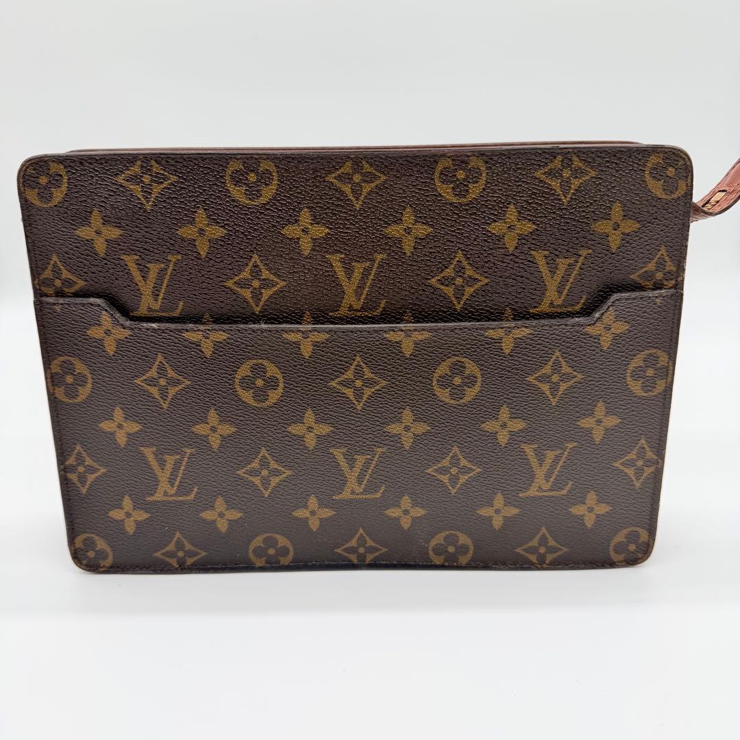 LOUIS VUITTON ルイヴィトン ポシェットオムモノグラムクラッチバッグ