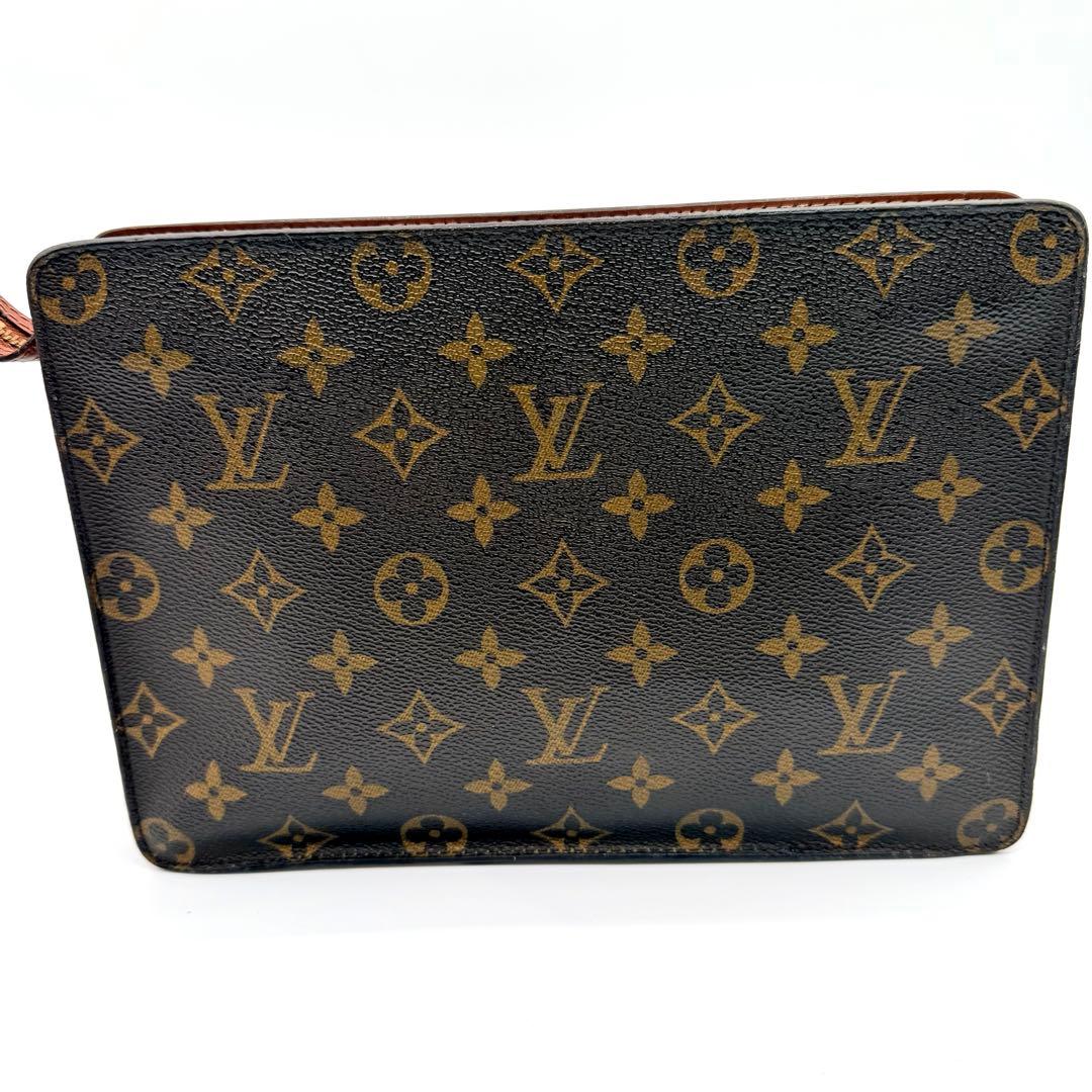 LOUIS VUITTON ルイヴィトン ポシェットオムモノグラムクラッチバッグ
