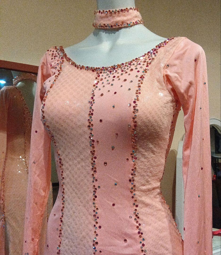 社交ダンス　ドレス　衣装　チャコット　Chacott　ラテンドレス　ワンピース