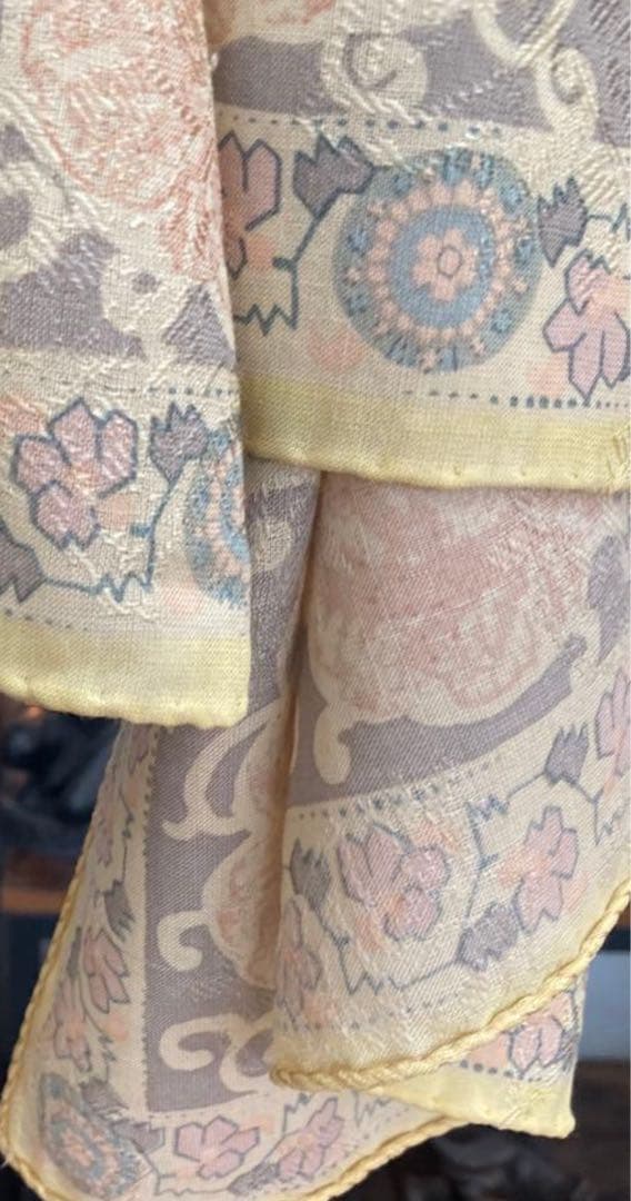 ロンポンさま　　　エトロ　ウールシルクストール　大判