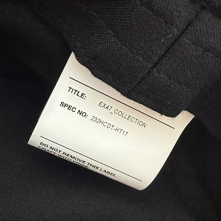 【超美品】WTAPS ダブルタップス レザー バケット ハット 黒 ブラック