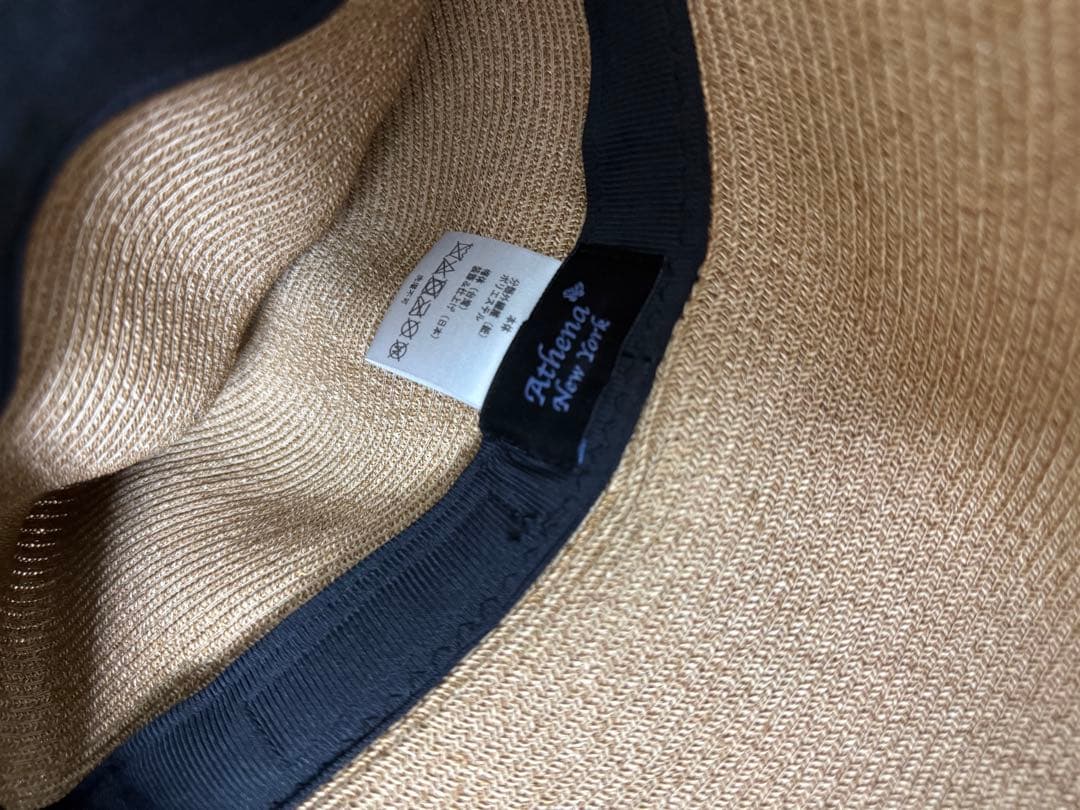 新品袋付き帽子