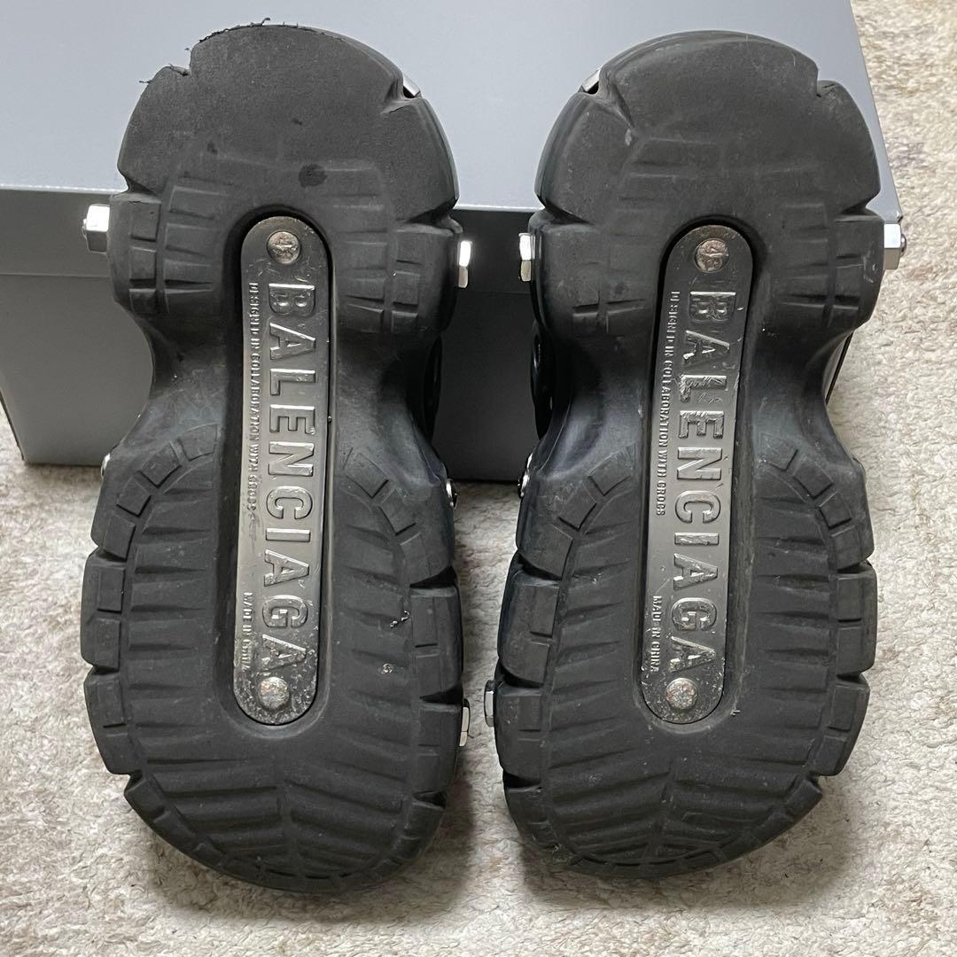 BALENCIAGA × CROCS HARDCROCS 43 ミュール 黒